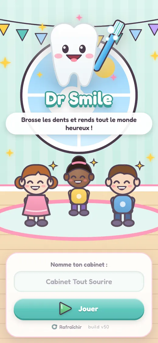 Dr Smile home screen
